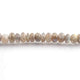 1  Strand Labradorite Faceted Rondelles- Round Rondelles Beads 7mmx11mm -9 Inches BR2341 - Tucson Beads