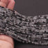 AAA  Black Rutile Micro Faceted-3mm-Beads- RB0096