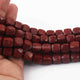 1  Strand Chocolate Moonstone Faceted Briolettes  -Cube Shape Briolettes  7mm-8mm  10 Inches BR2420 - Tucson Beads