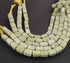 1 Long Strand Yellow Opal Faceted Tumbled Shape, Nuggets Beads , Step Cut , Briolettes - 12mmx8mm-19mmx11mm- 10 inches BR01427