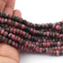 1  Strand  Rhodonite Faceted Rondelles Balls beads - Gemstone ball Beads 6mm 9 Inches BR2436