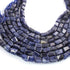 1 Long Strand Sodalite Faceted Tumbled Shape, Nuggets Beads , Step Cut , Briolettes - 12mmx8mm-13mmx10mm- 10 inches BR01425