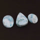 Amazing Genuine Larimar Smooth Cabochon - Oval/Pear Shape Loose Gemstone -24mmx19mm-31mmx23  LGS237 - Tucson Beads