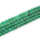 1 Strand Green Onyx Faceted Rondelles -Green Onyx  Rondelle Beads 8mm- 9 Inches BR2003 - Tucson Beads