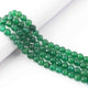1 Strand Green Onyx Faceted Rondelles -Green Onyx  Rondelle Beads 8mm- 9 Inches BR2003 - Tucson Beads