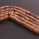 1 Long Strand Brown Jasper Faceted Tumbled Shape, Nuggets Beads , Step Cut , Briolettes - 11mmx9mm-13mmx10mm- 9.5 inches BR01431 - Tucson Beads