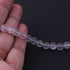 1  Strand Rose Quartz Faceted Rondelles - Round ball Beads 6mm-7mm 8 Inches BR2505