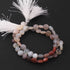 1 Strand Multi Moonstone Faceted Coin Briolettes - Multi Moonstone Coin Beads 8mm-9mm 9 Inch BR2516