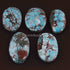 Amazing Turquoise Smooth Cabochon - Oval Shape Loose Gemstone -43mmx26mm-48mmx26mm  LGS216