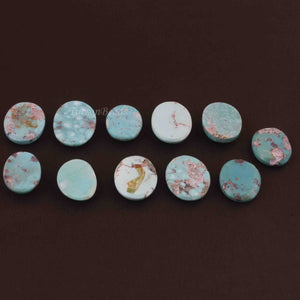 Amazing Turquoise Smooth Cabochon - Oval Shape Loose Gemstone -21mmx15mm-26mmx19mm  LGS223 - Tucson Beads