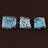 Amazing Turquoise Smooth Cabochon - Square Shape Loose Gemstone -26mmx22mm-29mmx27mm  LGS215
