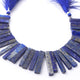 1   Strand  Sodalite Smooth Briolettes - Rectangle Bar Shape Briolettes -27mmx5mm-48mmx6mm-8 Inches BR4376 - Tucson Beads