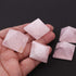1 Pcs Rose Quartz Orgone Pyramid With Crystal Point Improves Communication Boost Self Esteem Healing Emotions 27mmx22mm-25mmx19mm HS297