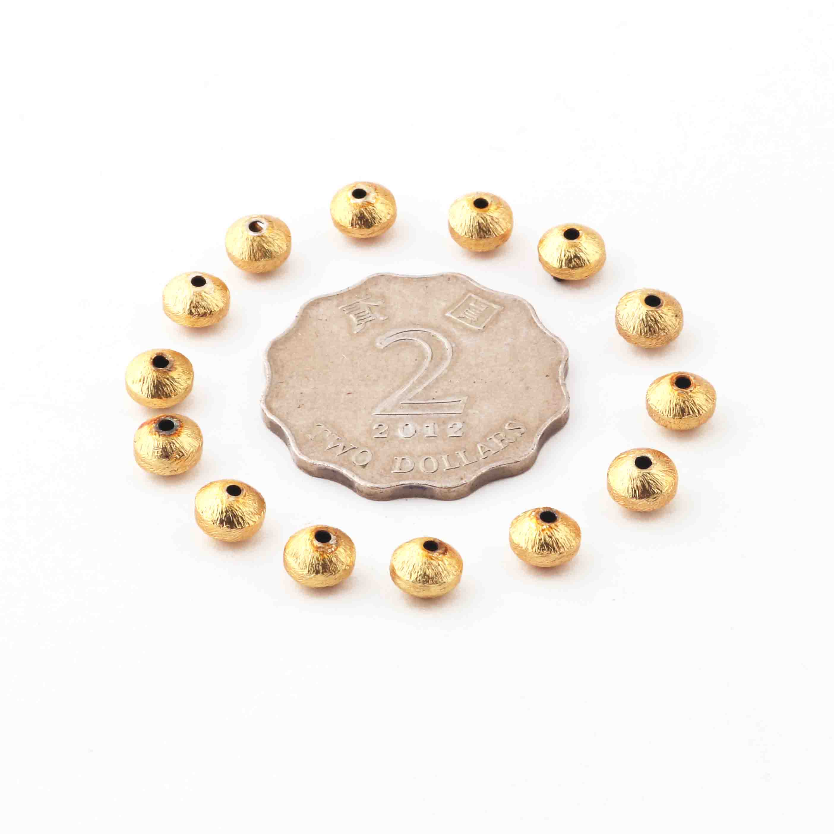 Strands Gold Plated Designer Copper Balls,Casting Copper Balls