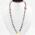 1 Pcs Amethyst Chain Necklace - Faceted Sparkly Necklace , Coin Beads 7mm, Necklace -24"Long GPC1352