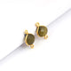 16 Pcs Vezonite 24k Gold Plated Faceted Heart Shape Connector Double Bail 17mmx11mm - PC949 - Tucson Beads