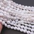 1 Strand White Silverite Faceted Briolettes - Silverite Coin Beads 9mm-10mm 15 Inches BR2517
