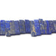 1   Strand  Sodalite Smooth Briolettes - Rectangle Bar Shape Briolettes -22mmx10mm-40mmx9mm-8 Inches BR4374 - Tucson Beads