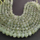 1 Strand Prehnite Faceted Briolettes -Fancy Shape Briolettes  10mmx12mm-7mmx7mm-10 Inches BR01517 - Tucson Beads