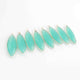 8 Pcs Aqua Chalcedony Faceted Marquise Shape 925 Silver Plated Pendant   39mmx13mm  PC145 - Tucson Beads