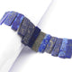 1   Strand  Sodalite Smooth Briolettes - Rectangle Bar Shape Briolettes -22mmx9mm-30mmx9mm-8 Inches BR4375 - Tucson Beads