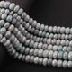 1  Strand Shaded Green Silverite Faceted Rondelles  - Gemstone Rondelles  9mm- 10mm 13 Inches BR3222 - Tucson Beads
