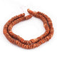 1 Strands Wave Disc Beads Rose Plated on Copper - Potato Chips Black Copper Beads 6mm 8 inch GPC983 - Tucson Beads