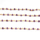 1 pcs Amethyst Chain Necklace - Faceted Sparkly Necklace ,Tiny Beaded 2mm, Necklace -32"Long GPC1344 - Tucson Beads