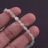1  Strand Prehnite Faceted  Briolettes -Tear Drop Shape  Briolettes 4mm- 7 Inches BR1120