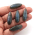 7  Pcs Labradorite Smooth Cabochon Spectrolite - Pear Shape Multi Fire Loose Gemstone -30mmx10mm  LGS152