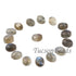46  Pcs Labradorite Smooth Cabochon Spectrolite - Oval Shape Multi Fire Loose Gemstone -7mmx6mm  LGS157