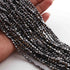 1 Strand Finest Quality Black Pyrite Faceted Coin Briolettes-  Coin Beads 4mm 12.5 Inch BR0991