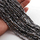 1 Strand Finest Quality Black Pyrite Faceted Coin Briolettes-  Coin Beads 4mm 12.5 Inch BR0991 - Tucson Beads