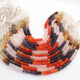 1 Strand Excellent Quality Multi Stone Faceted Rondelles - Mix Stone Roundles Beads 5mm-6mm 9 Inches BR918 - Tucson Beads