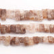 1 Strand Golden Rutile Faceted Rectangle Shape Briolettes  - Faceted Briolettes  12mmx7mm-20mmx6mm- 8 Inches long BR911 - Tucson Beads