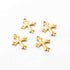5 Pcs 24k Gold Plated Copper Cross Pendant, Copper Pendant, Cross charm Pendant, 20mmx16mm, gpc1162