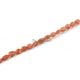 1 Long Sunstone Smooth  Briolettes -Oval Shape Briolettes  4mm 8.5 Inches BR655 - Tucson Beads