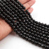 1 Strand Black Onyx  , Best Quality , High Quality ,Faceted  Balls Beads -7mm  12 Inches BR0917