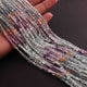 1 Strand Finest Quality Multi  Flourite Faceted Coin Briolettes-  Coin Beads 4mm 12.5 Inch BR01002 - Tucson Beads
