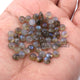37  Pcs Amazing Labradorite Smooth Cabochon Spectrolite - Round Shape Multi Fire Loose Gemstone -5mm LGS170 - Tucson Beads