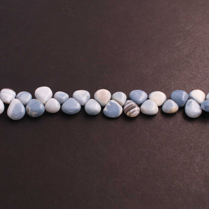 1  Strand  Bolder Opal Smooth Briolettes -Heart Shape  Briolettes  10m-12mm-9.5 Inches BR4382 - Tucson Beads