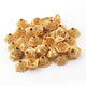 2 Strands 24k Gold Plated Copper Half Cap Beads, Cap Beads, Jewelry Making , 5mmx10mm, 8 Inches,  gpc1157 - Tucson Beads
