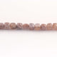 1  Strand Chocolate Moonstone Faceted  Briolettes -Cube Shape  Briolettes  8mm-9.5 Inches BR945 - Tucson Beads