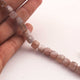 1  Strand Chocolate Moonstone Faceted  Briolettes -Cube Shape  Briolettes  8mm-9.5 Inches BR945 - Tucson Beads