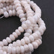 1  Strand White Silverite Faceted Rondelles  - Gemstone Rondelles 8mm-9mm 13 Inches BR3501 - Tucson Beads