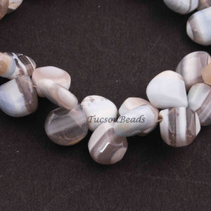 1 Strand Bolder Opal Smooth Heart Shape Beads Briolettes 9mm-10mm 8 Inches BR3507 - Tucson Beads