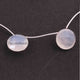1 Strand Natural Chalcedony  Round Shape Briolettes -  Round Shape Briolettes 16mm 8 inches BR1561 - Tucson Beads