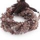 1  Long Strand Chocolate MoonStone Faceted Briolettes -Heart Shape Briolettes   6mm-8mm-8.5  Inches BR0813 - Tucson Beads