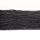 AAA Natural 5 Strands Black Spinel Faceted Beads Tiny Small Rondelles Black Spinel Rondelles  2mm 13inch Long strand  RB089 - Tucson Beads