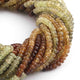 1  Long Strand Grossular  Faceted Roundells -Round Shape Roundells  4mm-15  Inches BR0812 - Tucson Beads